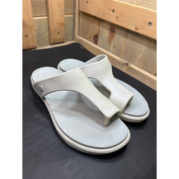 Dansko Womens Krystal Molded Toe-Loop Sandals EU40 US 9.5-10 White - Picture 2 of 9